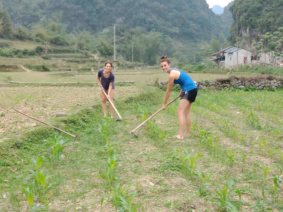 A Sy Ban Gioc Homestay - Lang Da Khuoi Ky Cao Bang Eksteriør bilde