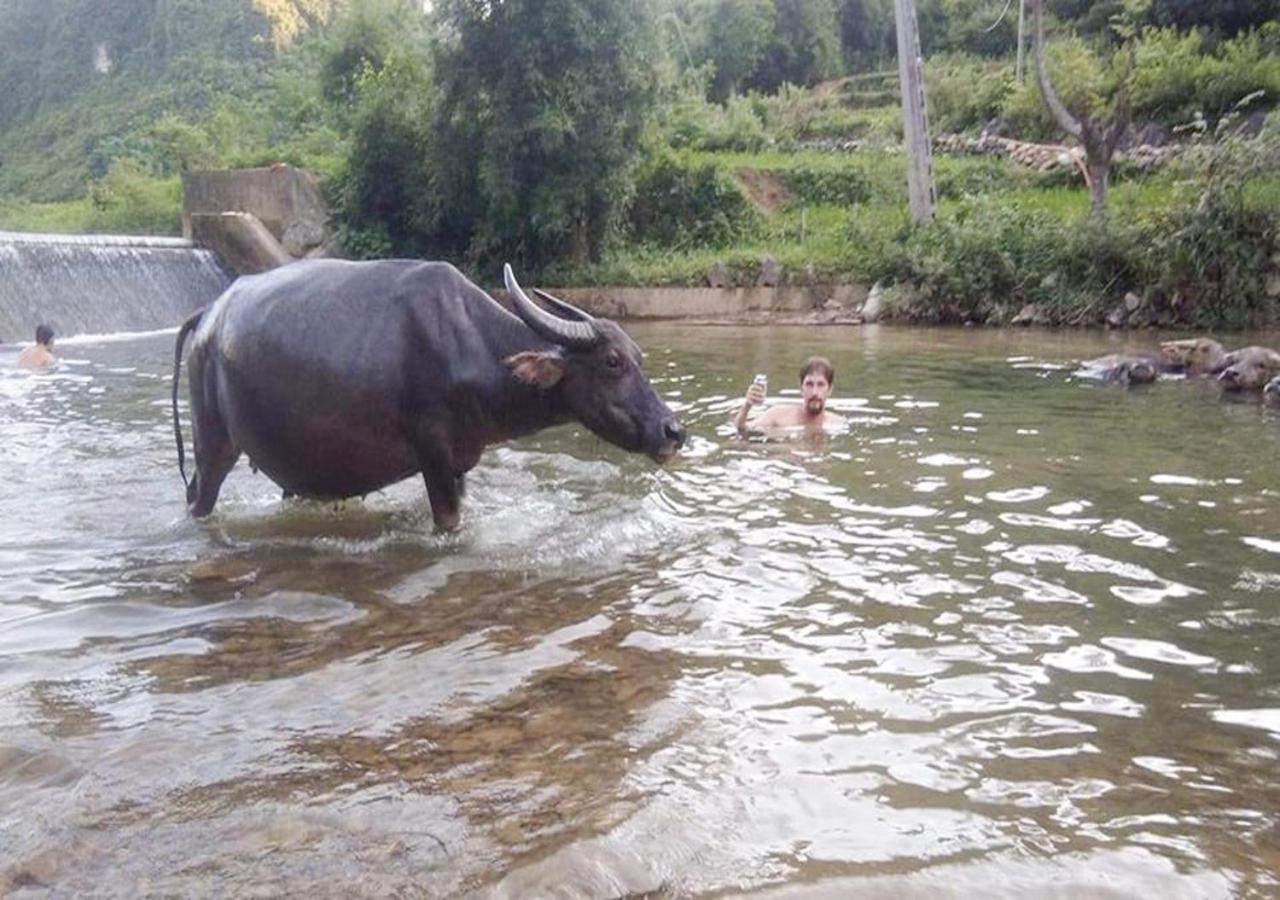 A Sy Ban Gioc Homestay - Lang Da Khuoi Ky Cao Bang Eksteriør bilde