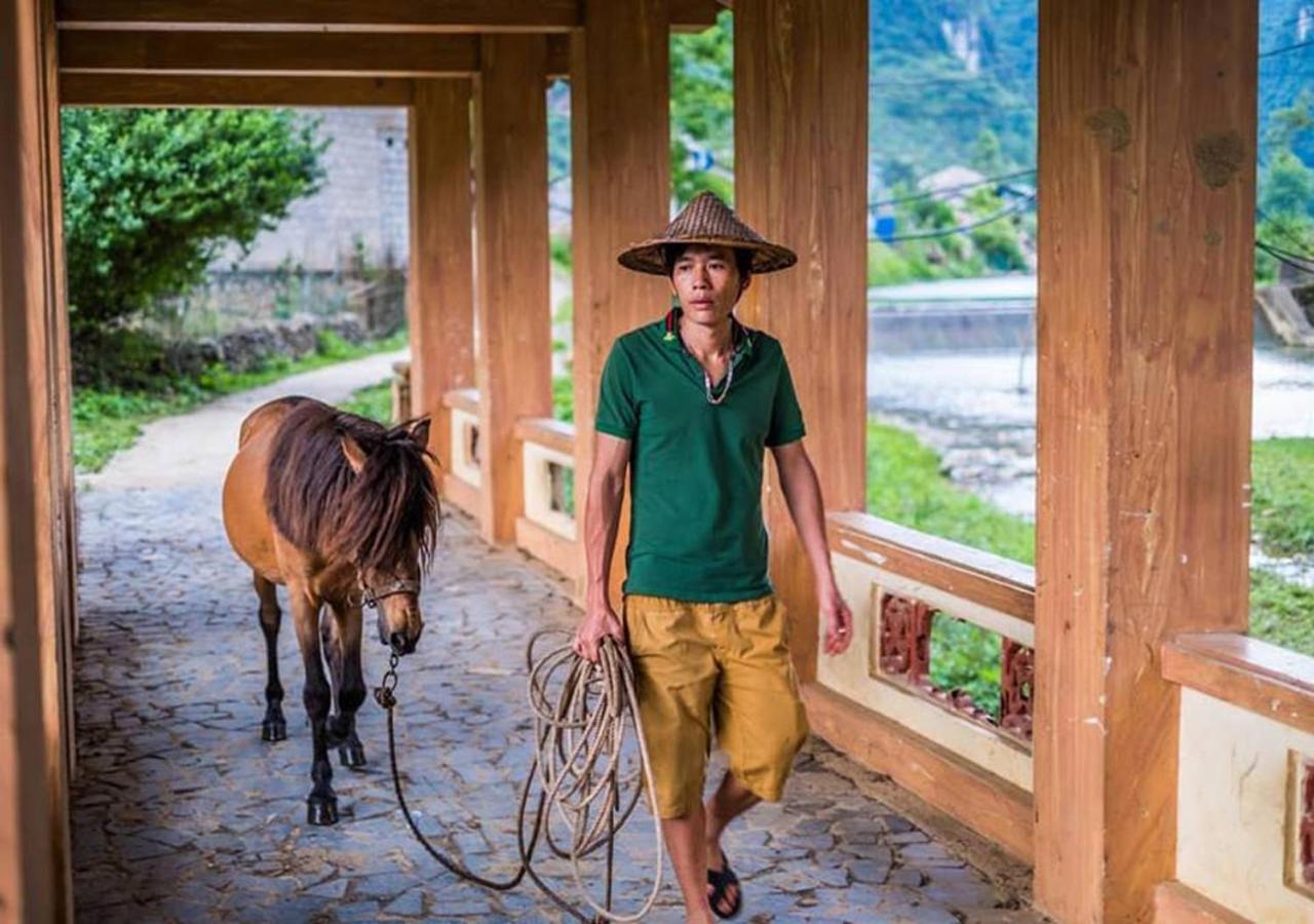 A Sy Ban Gioc Homestay - Lang Da Khuoi Ky Cao Bang Eksteriør bilde