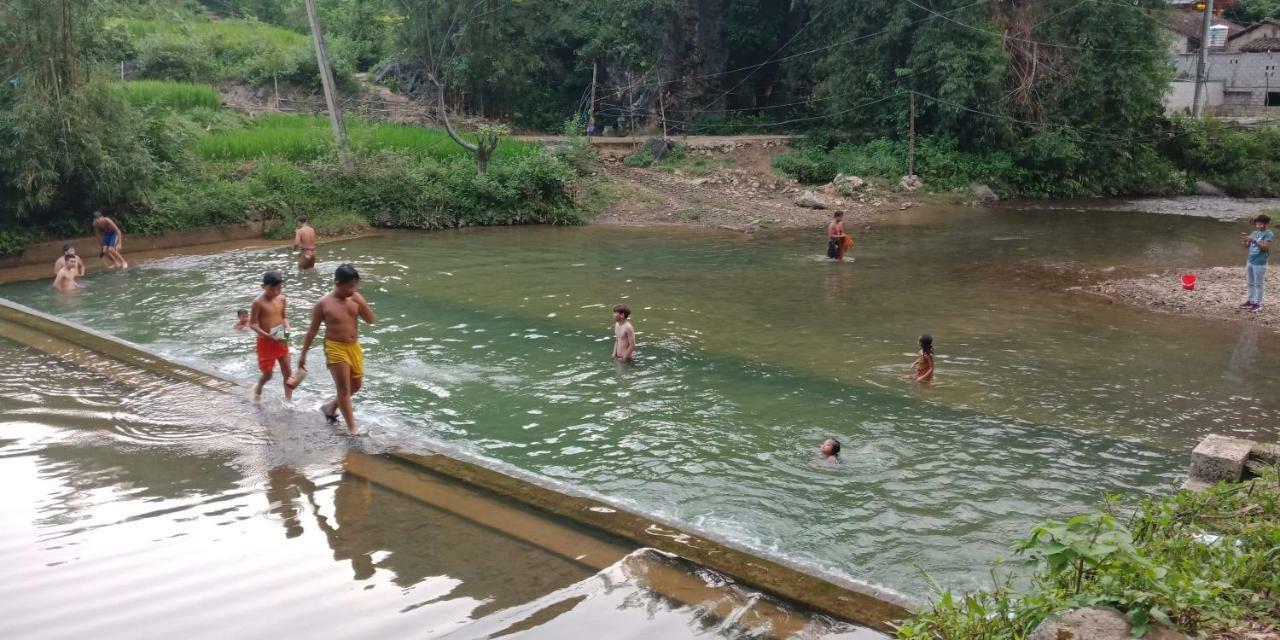 A Sy Ban Gioc Homestay - Lang Da Khuoi Ky Cao Bang Eksteriør bilde